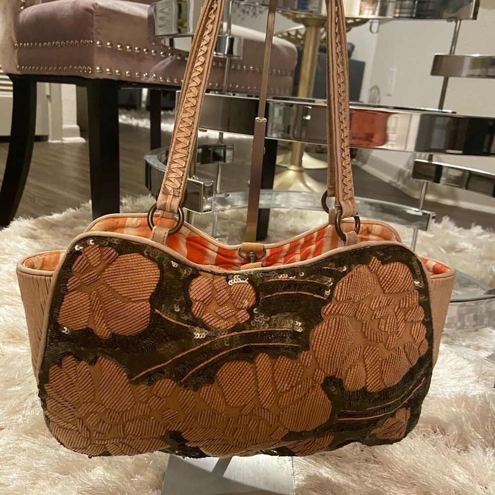Jamin Puech Paris floral NYE beaded cloth evening handbag sequin bag pu… - Picture 2 of 14